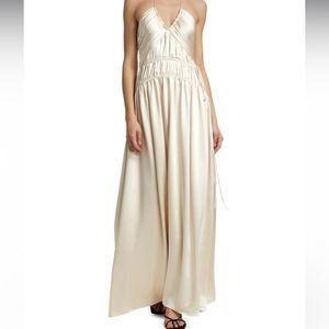 Jonathan Simkhai Clementine Open Back Gown| Size 8